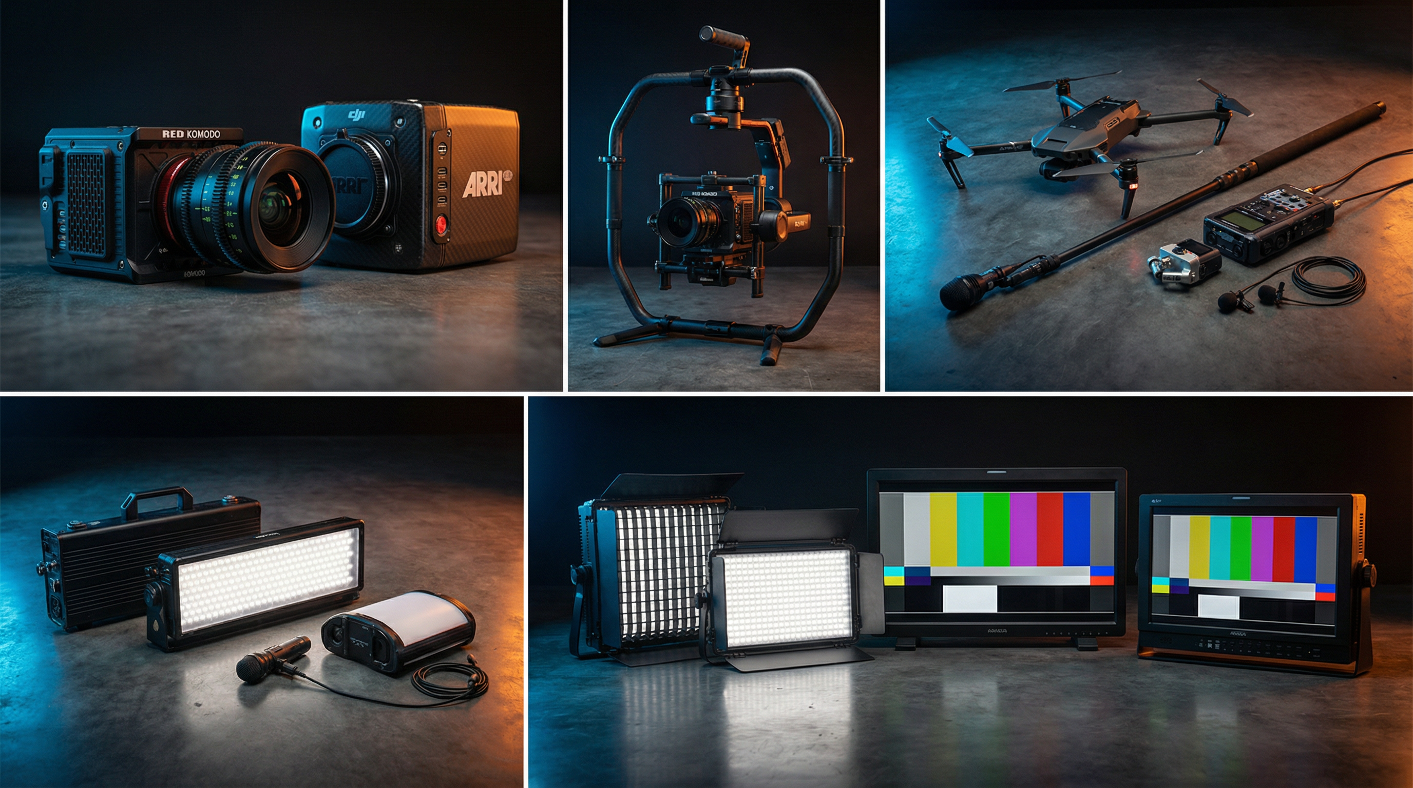 专业拍摄设备